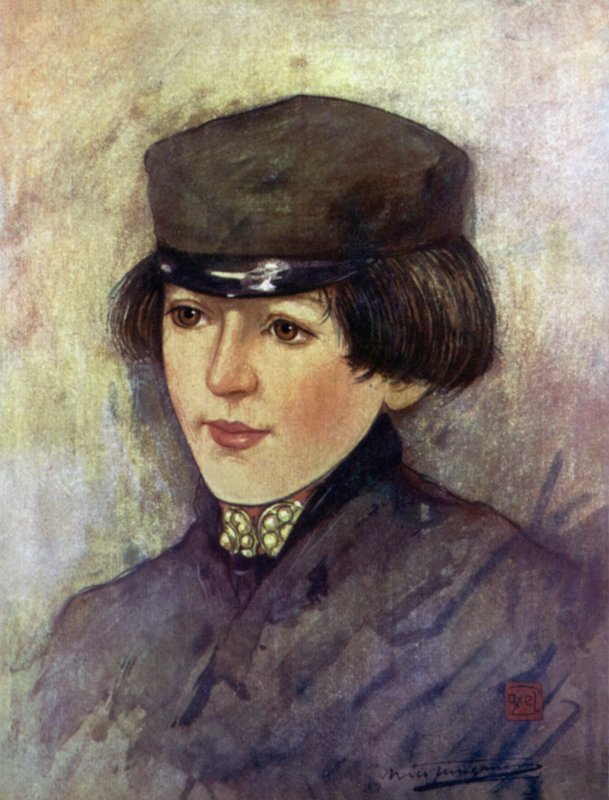 A Boy of Goes (farge litho) av Nico Jungman