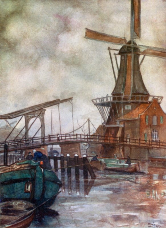 Mill de Adrian, Haarlem av Nico Jungman