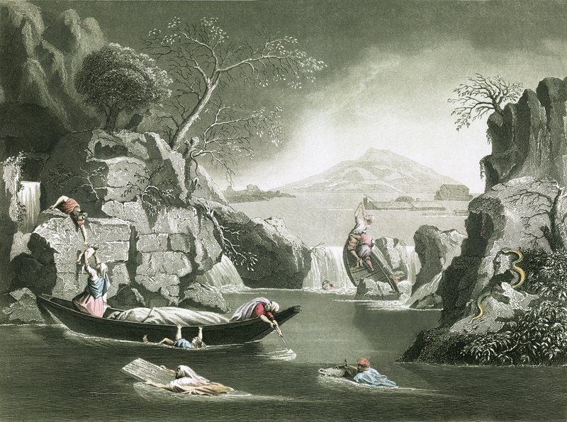 Flommen av Nicolas Poussin