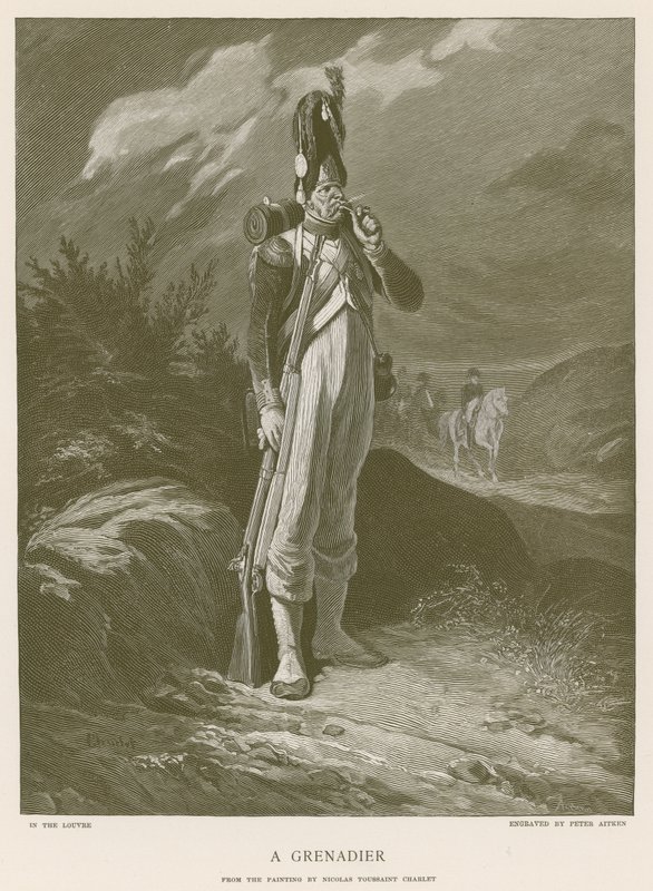 En grenader av Nicolas Toussaint Charlet