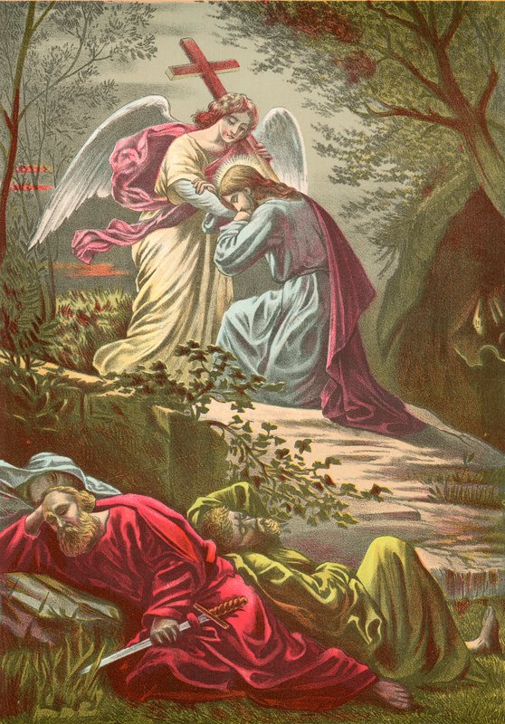 Jesus i Getsemane hage av North American