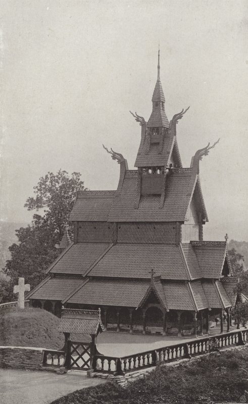 Fortun tømmerkirke av Norwegian Photographer