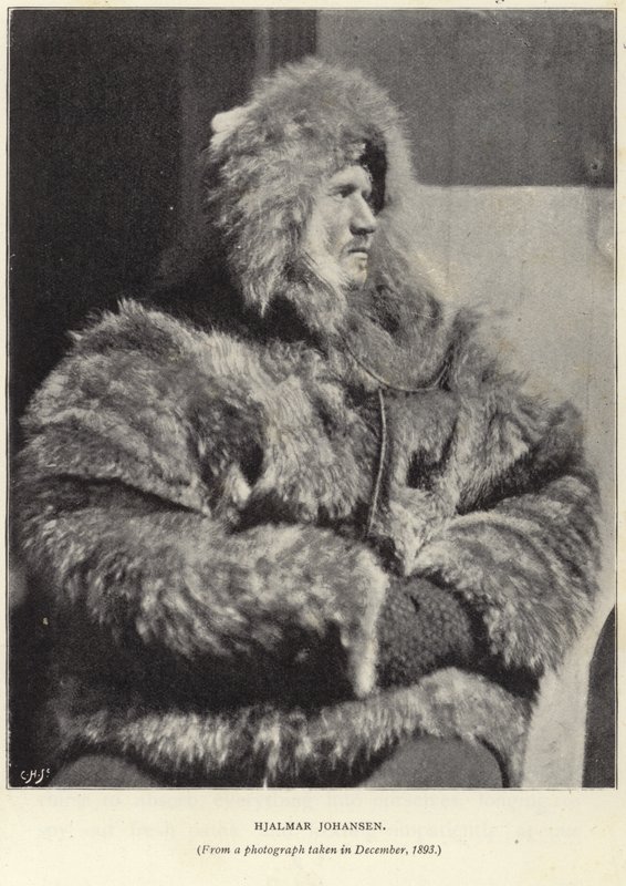 Portrait of Hjalmar Johansen av Norwegian Photographer
