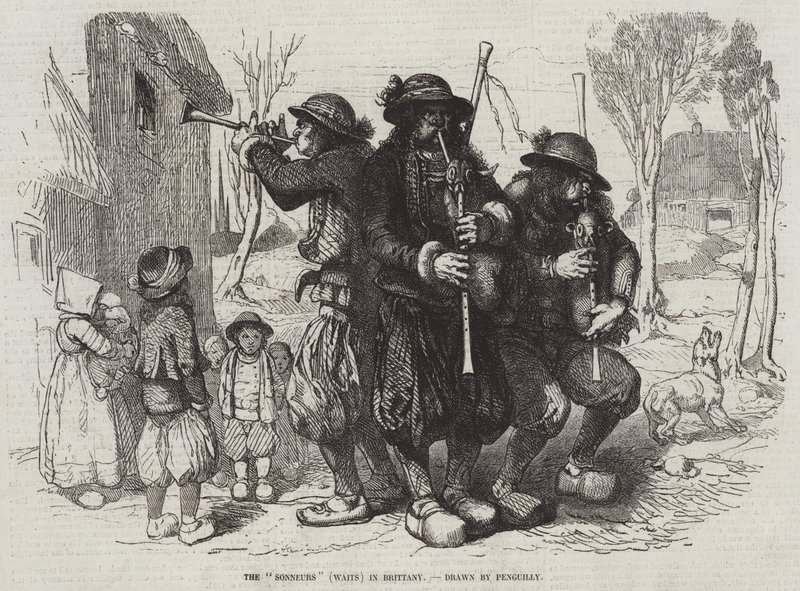 The Sonneurs (Waits) i Bretagne av Octave Penguilly l