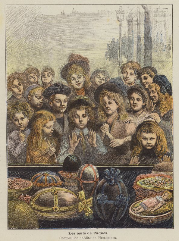 påskeegg av Oswald after Heidbrinck