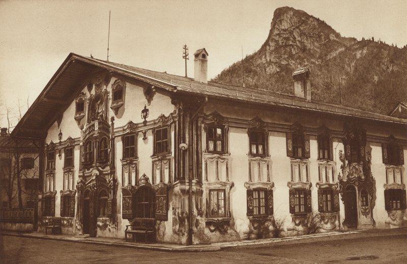 Dr Lang-House i Oberammergau av Otto Ballerstedt