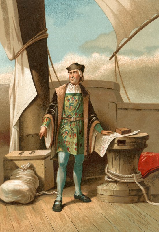 Christopher Columbus av P. Ros
