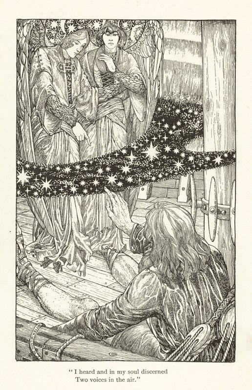 Rime of the Ancient Mariner (gravering) av Patten Wilson