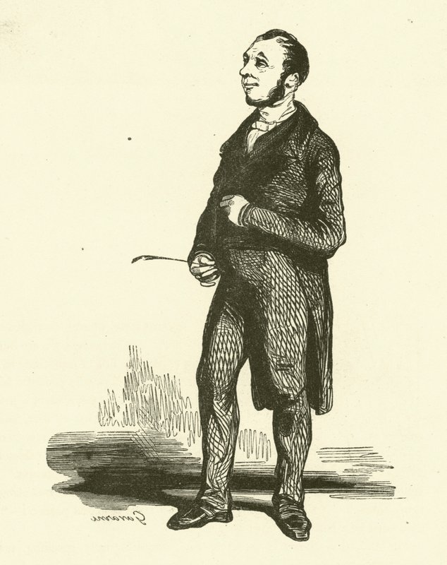 Notarius av Paul after Gavarni