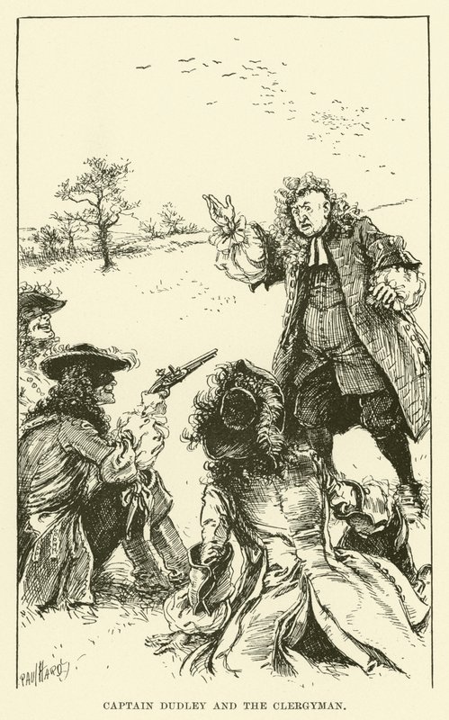 Kaptein Dudley and the Clergyman (gravering) av Paul Hardy