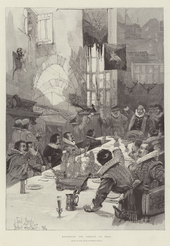 Knighting the mørbrad av okse av Paul Hardy