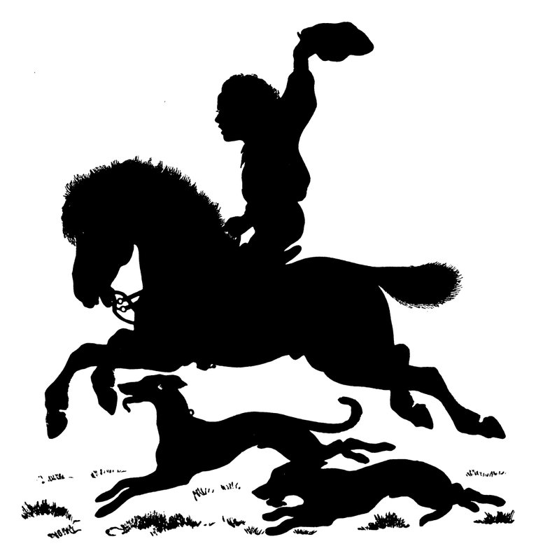 Silhouette av Paul Konewka (litho) av Paul Konewka