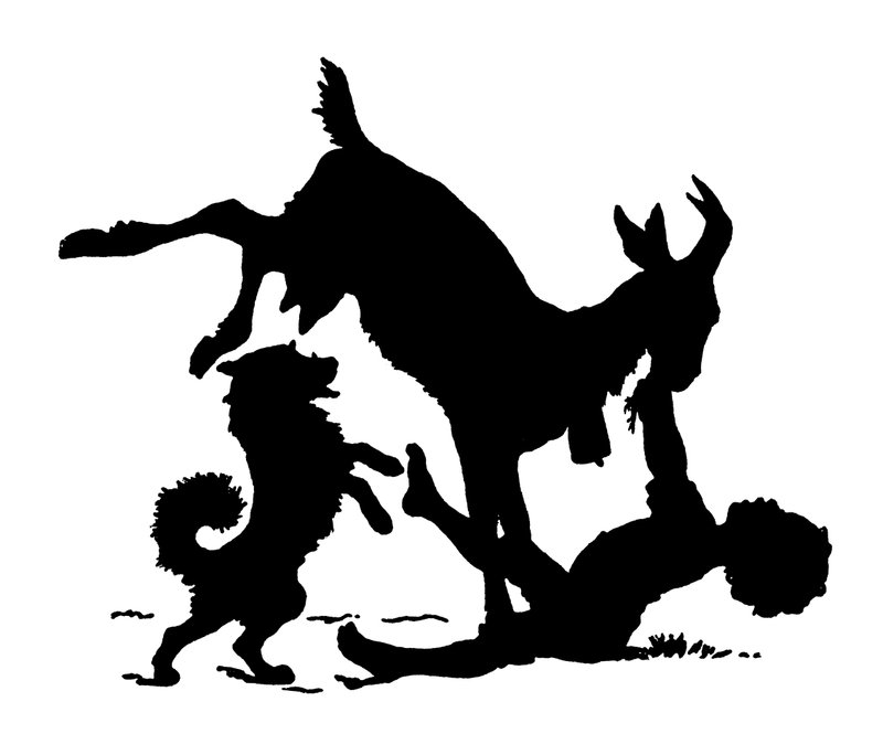Silhouette av Paul Konewka (litho) av Paul Konewka