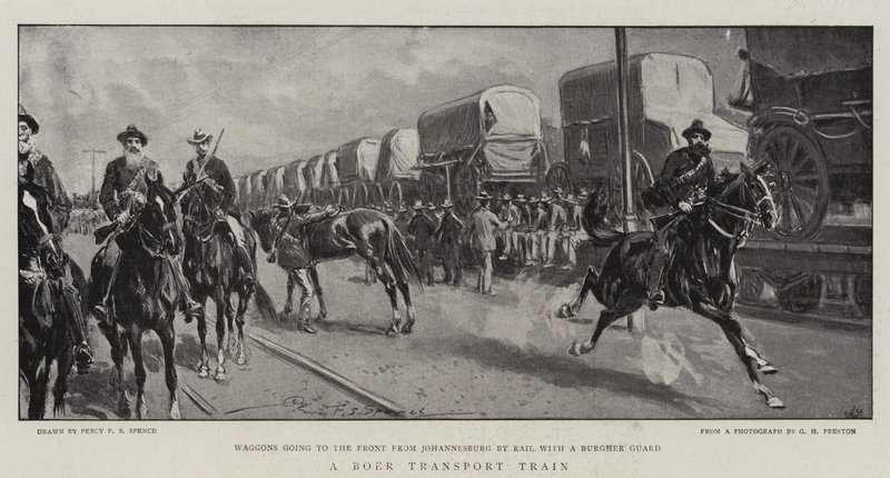 Et Boer Transport Tog av Percy F.S. Spence