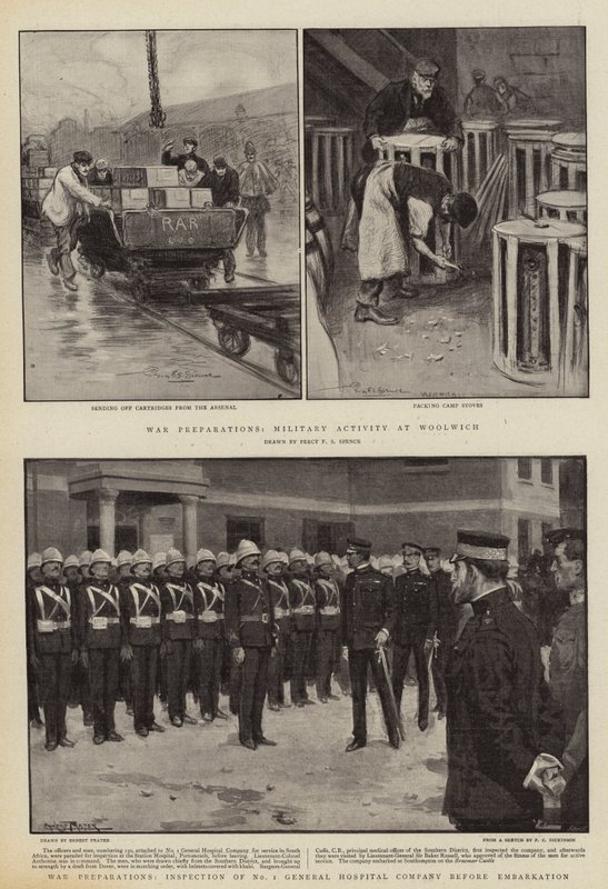 Krigsforberedelser av Percy F.S. Spence