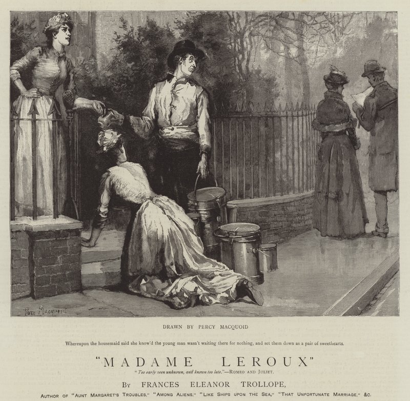 Fru Leroux av Percy Macquoid