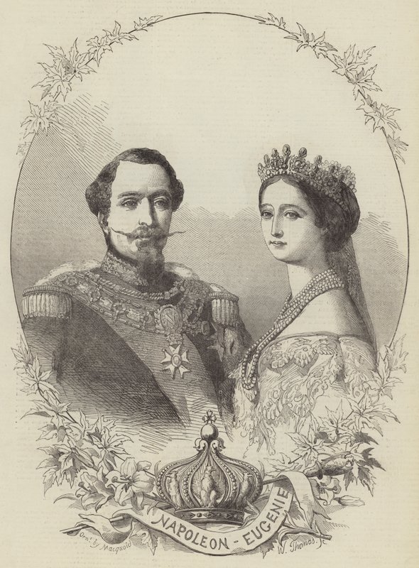 Napoleon og Eugenie av Percy Macquoid