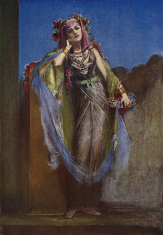 En egyptisk danser av Percy Anderson