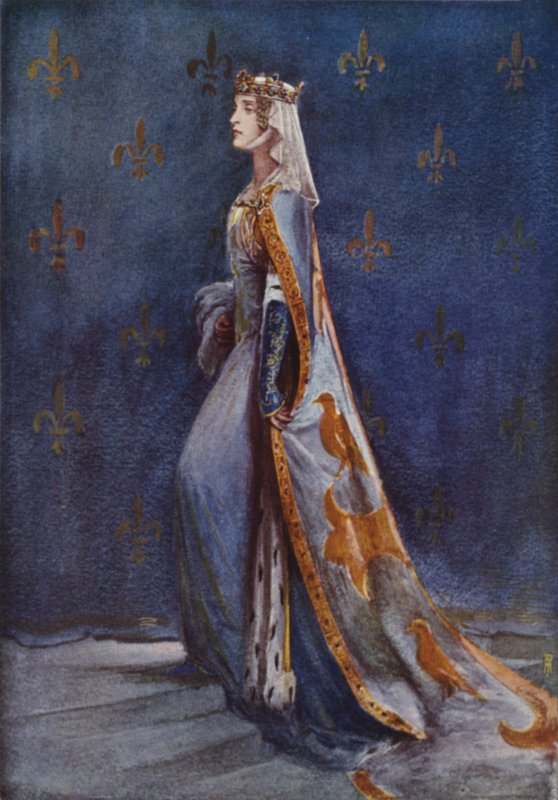 Dronningen av Richard II av Percy Anderson
