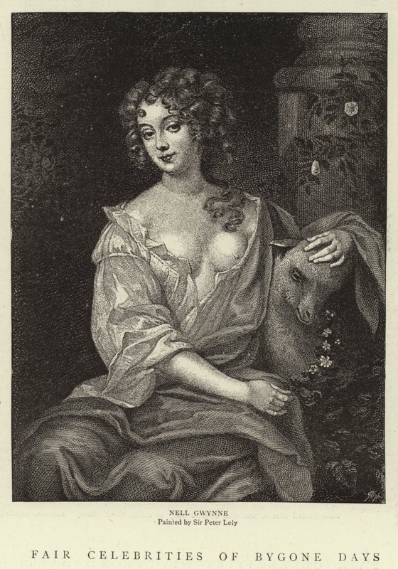Nell Gwynne av Peter Lely