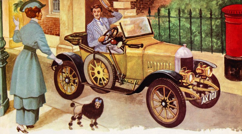 1914 Morris Oxford av Peter Jackson