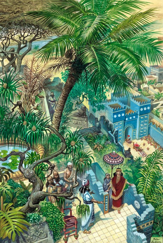 Hengende hager Babylon av Peter Jackson
