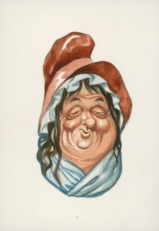 Fru Gamp, Martin Chuzzlewit av Peter Jackson