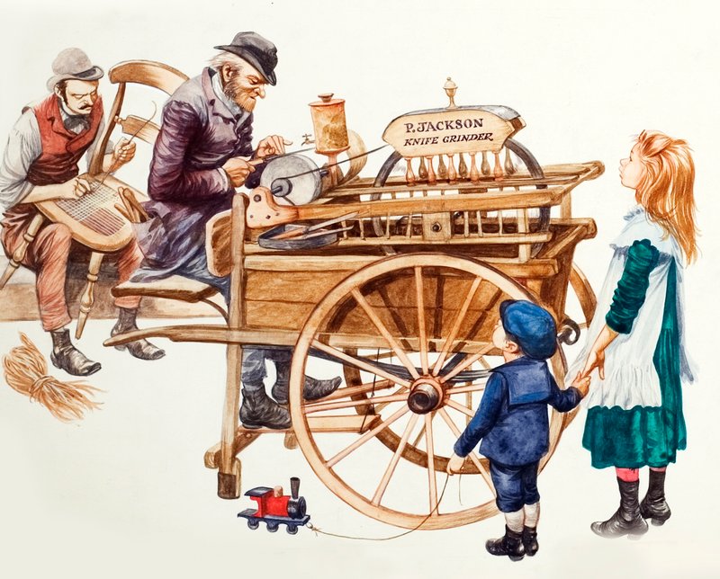 Nineteenth Century knivsliper av Peter Jackson