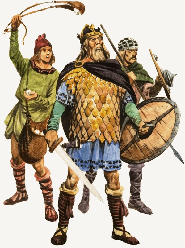 saksisk kriger av Peter Jackson