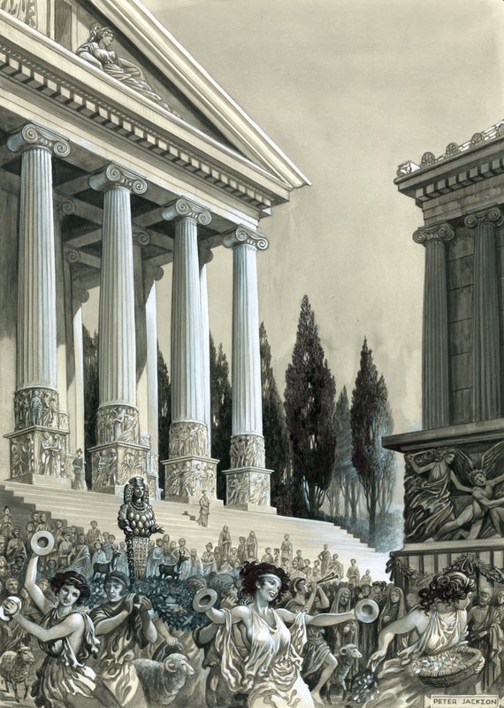 Diana-tempelet i Efesos av Peter Jackson