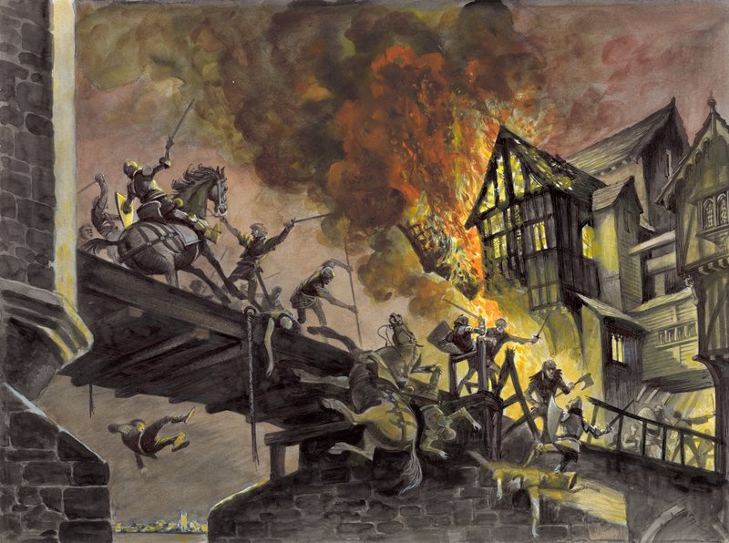 Slaget ved London Bridge av Peter Jackson