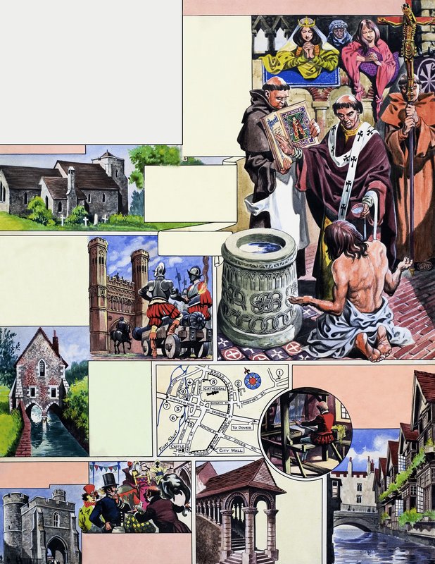 Dover Road: Canterbury av Peter Jackson