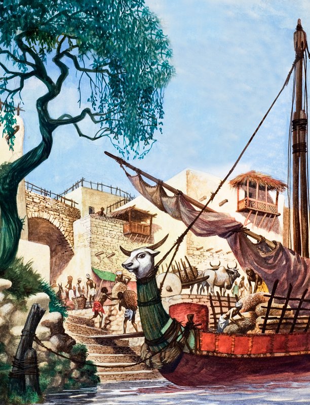 Lossing av handelsbåt av Peter Jackson
