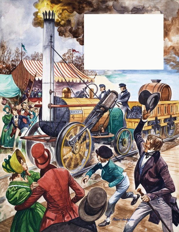 Da de var unge: George Stephenson av Peter Jackson