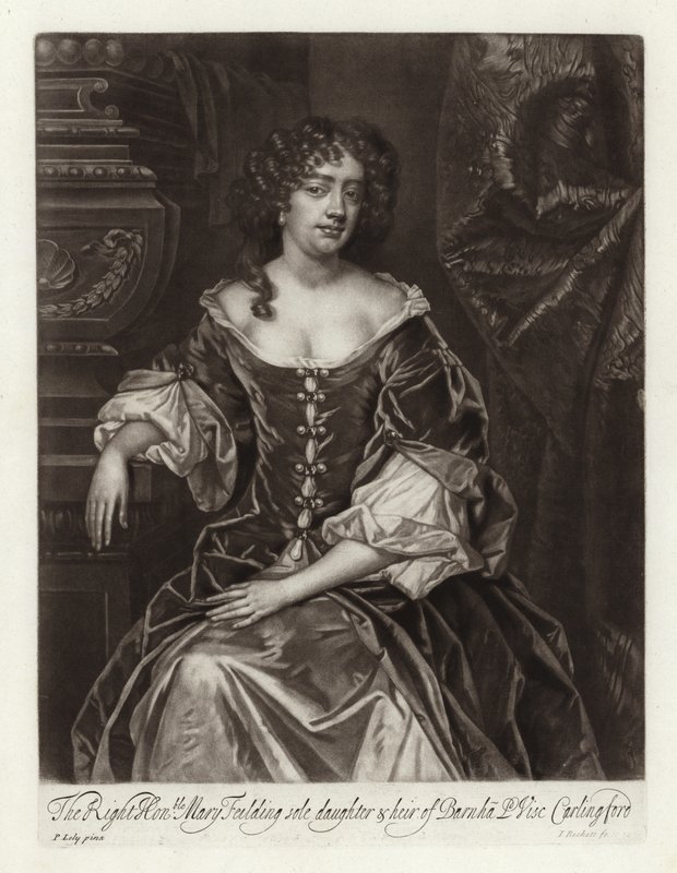 Portrett av Mary Feilding av Peter Lely