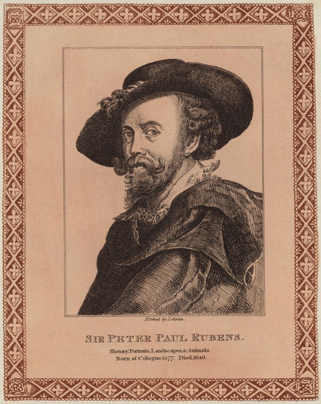 Portrett av Peter Paul Rubens av Peter Paul Rubens