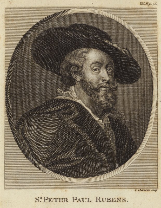 Portrett av Peter Paul Rubens av Peter Paul Rubens