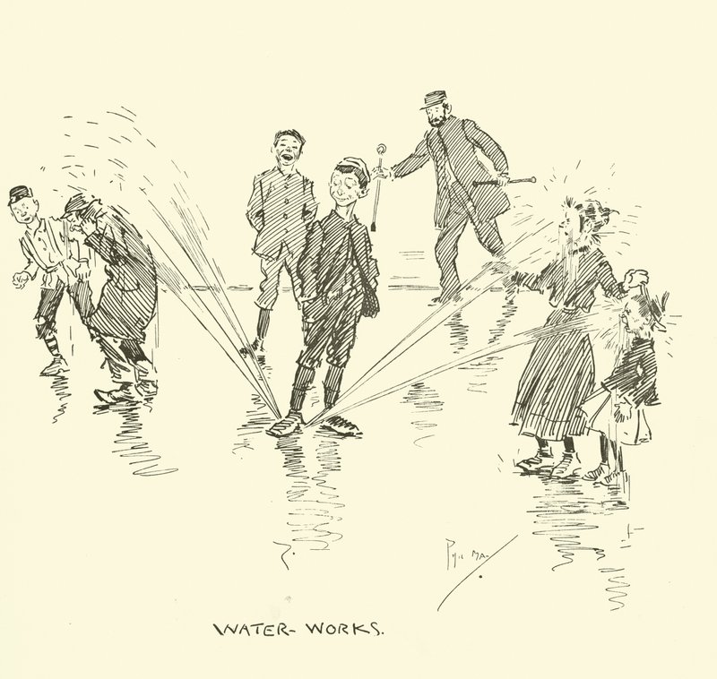 Illustrasjon for Phil Mays Gutter-Snipes av Phil May