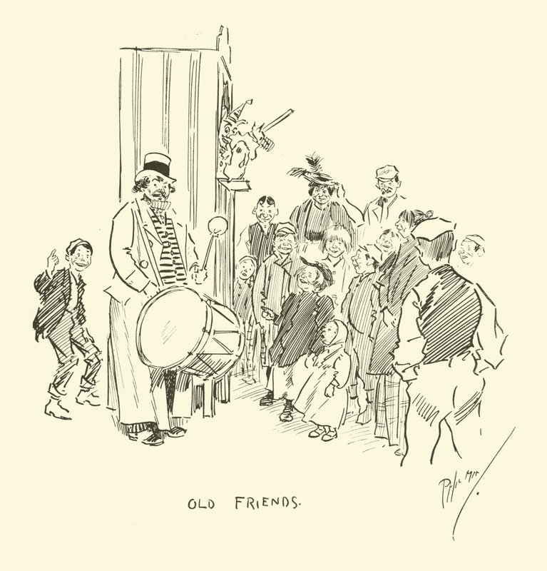 Illustrasjon for Phil Mays Gutter-Snipes av Phil May