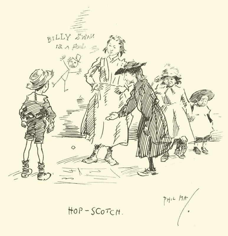 Illustrasjon for Phil Mays Gutter-Snipes av Phil May