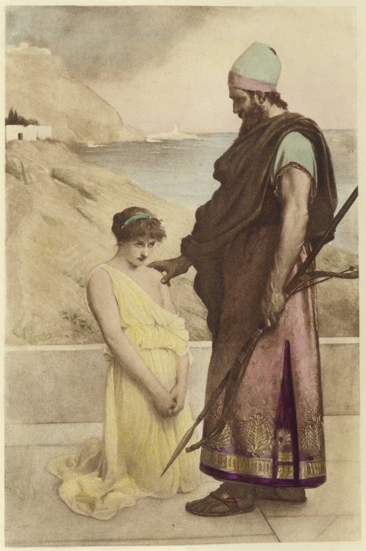 En fange av spyd og piler av Philip Hermogenes Calderon