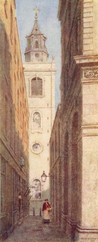 Church of St Michael, Bassishaw, 1897 av Philip Norman