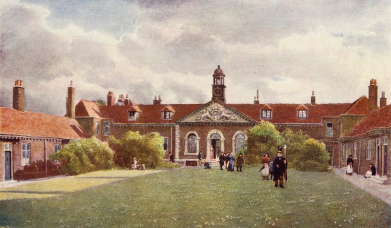 Emanuel Hospital, Westminster, 1890 av Philip Norman