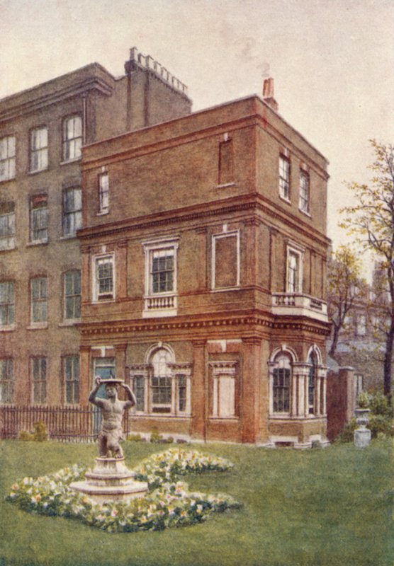 Garden House, Clements Inn, 1883 av Philip Norman