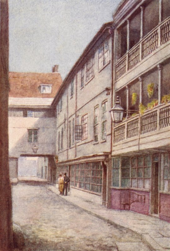 George Inn, Southwark, 1885 av Philip Norman