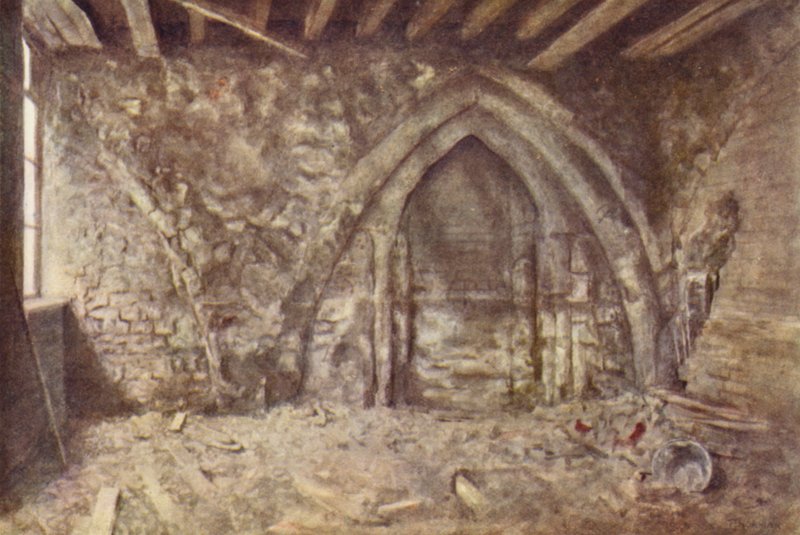 Medieval Arches, Ireland Yard, Blackfriars, 1900 av Philip Norman