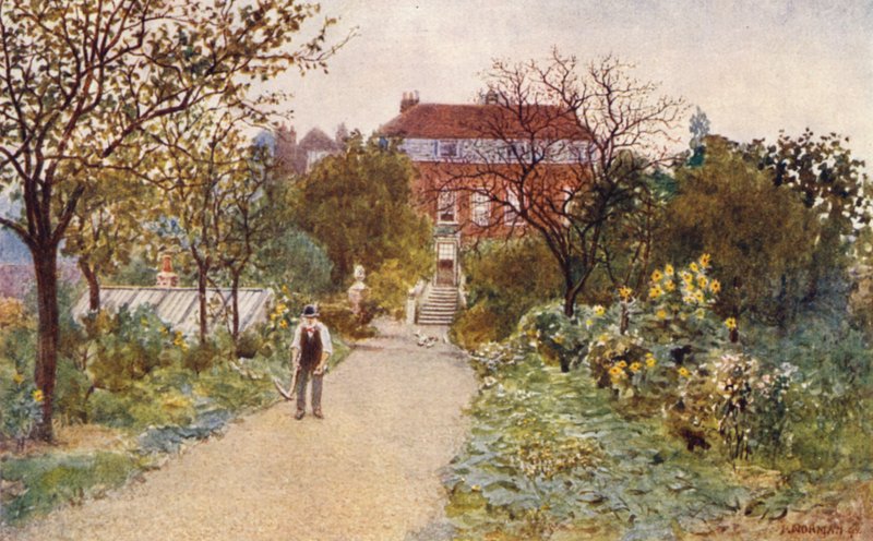 Scarsdale House, Wrights Lane, Kensington, 1892 av Philip Norman