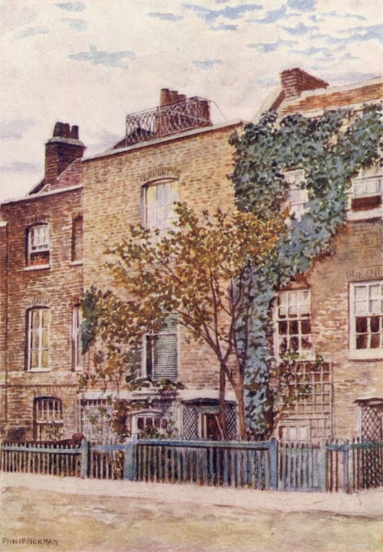 Turners House, Cheyne Walk, Chelsea, 1887 av Philip Norman