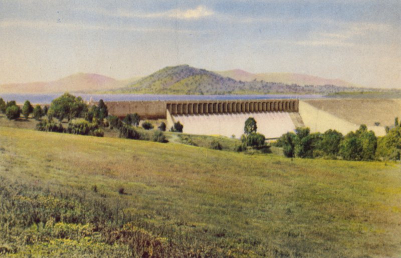 Hume Weir (fargebilde) av Photographer Australian