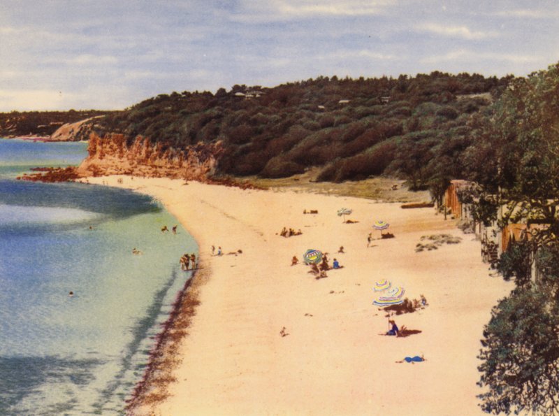 Mornington Beach (fargebilde) av Photographer Australian